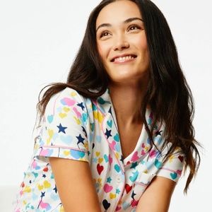 Roller Rabbit Starry Starry Love Polo Pajama Set